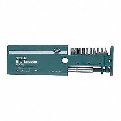 10 Pc Tamper Resistant Torx Bit Set With