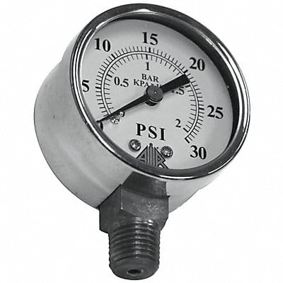 Pressure Gauge 0-30 psi