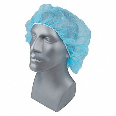 H8285 Bouffant Cap PP Blue 28 in PK1000