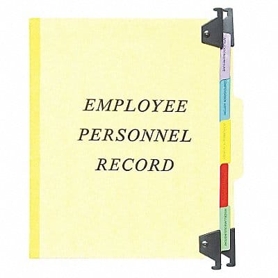 Hanging Emp/Personnel File Folder Yellow