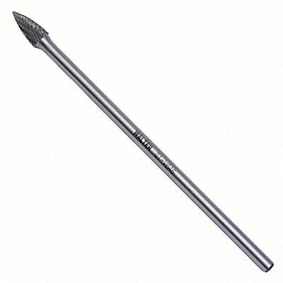 Carb Bur Tapered Sg 6 Shk 1/4x3/8 x3/4
