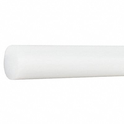 PlasticRod HDPE 3/4 Dia 8ftL Off-White