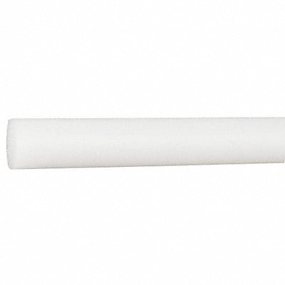 PlasticRod Polypropylene 1 Dia 4ftL Whte