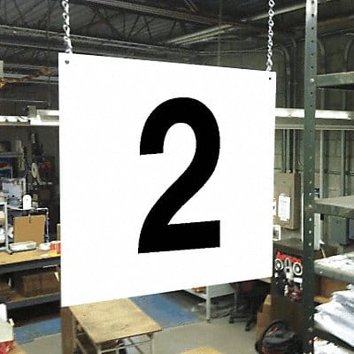 Hanging Aisle Sign Legend 2