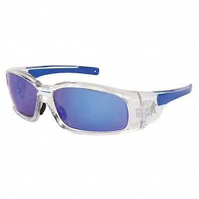 Safety Glasses Blue Mirror