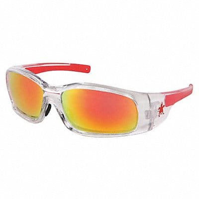 Safety Glasses Red/Fire Mirror