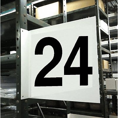 Projecting Aisle Sign 12in x 12in Vinyl
