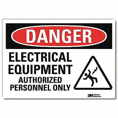 Danger Sign 7inx10in Reflective Sheeting