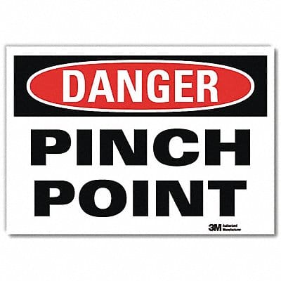 Danger Sign 10inx14in Reflctv Sheeting