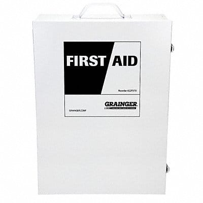 Empty First Aid Cabinet Metal