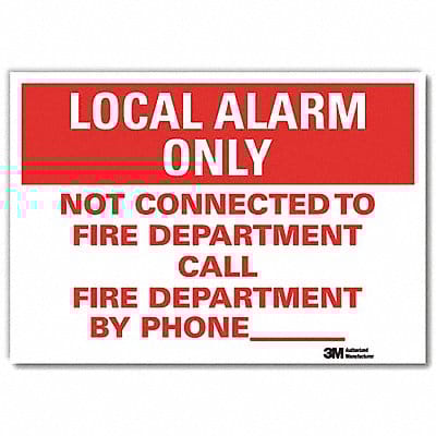 Notice Sign 14x10in Reflective Sheeting