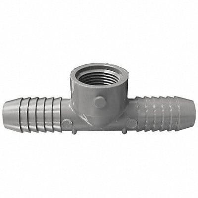 Tee 3/4 in Insert x Insert x FNPT PVC
