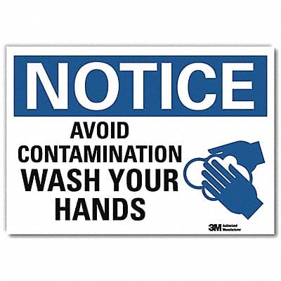 Notice Sign 7inx10in Reflective Sheeting