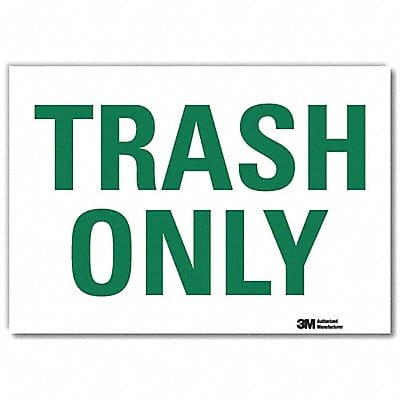 Facility Sign 7x10in Reflective Sheeting