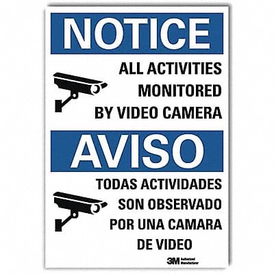Notice Sign 10inx7in Reflective Sheeting