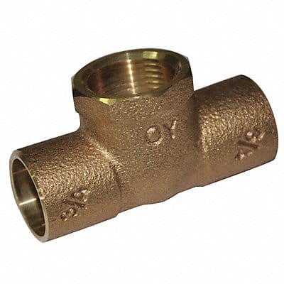 Tee Cast Copper 1/2 Tube CxCxFNPT