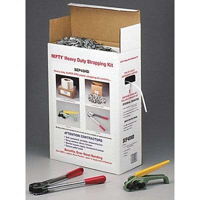 Heavy Duty Jumbo Poly Strapping Kit