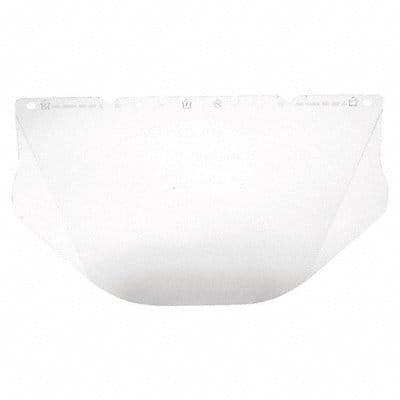 Visor Polycarb Clear 9-1/2x17 In