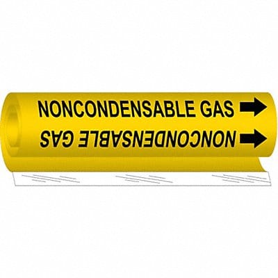 Pipe Mrkr Noncndnsable Gas 26in H 12in W