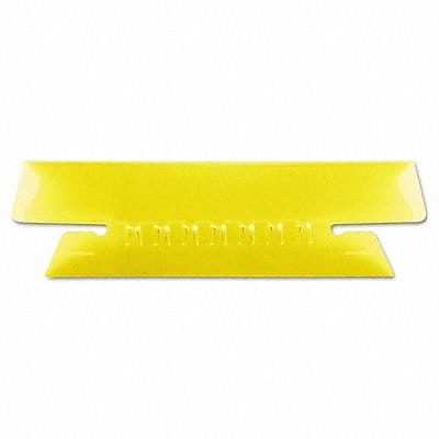 Hanging Folder Insert Plastc Yellow PK25