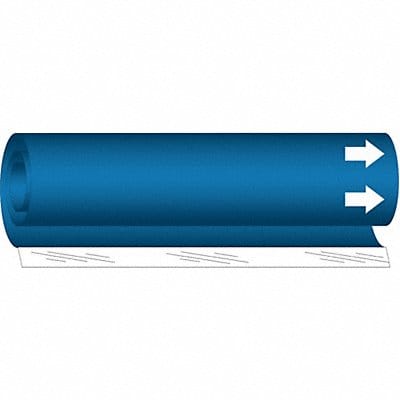 Pipe Marker 9 in H 8 in W