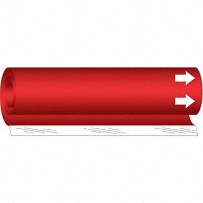 Pipe Marker 9 in H 8 in W