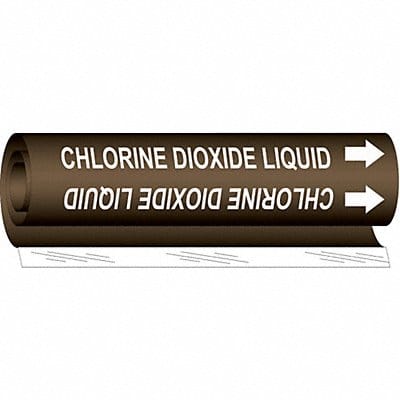 Pipe Markr Chlorine Dioxide Liquid 9in H