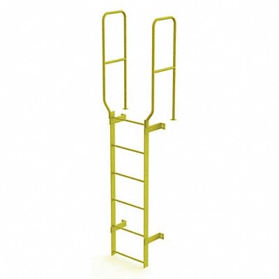 Ladder Steel Stand Fixed 6Rung Walk-Thru