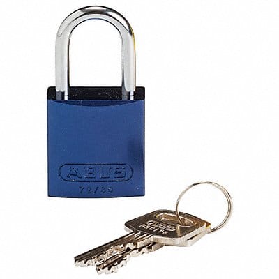 K7941 Lockout Padlock KD Blue 1-7/16 H