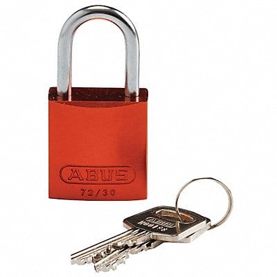 K7466 Lockout Padlock KD Orange 1-7/16 H