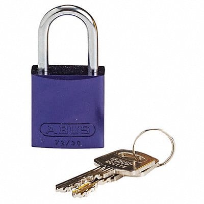 K7466 Lockout Padlock KD Purple 1-7/16 H