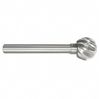 Ball Bur SD Single End 1/4 Carbide