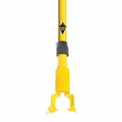 Wet Mop Handle 54 in L Yellow