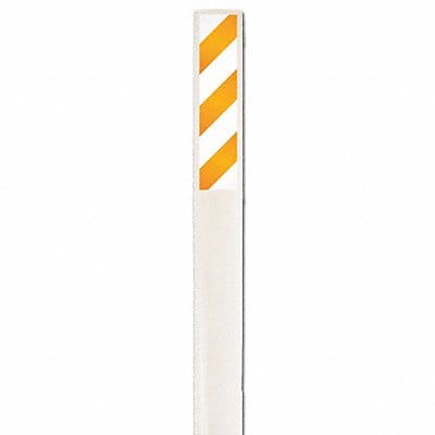 Flexible Marker Stake Fbrgls Org/Wht/Wht