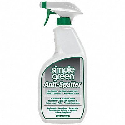 Antispatter 32 oz Spray Bottle Clear