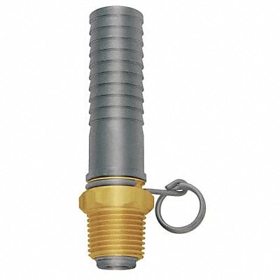 Swivel Hose Adapter Brass 5/8 x 1/2