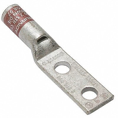 TwoHoleLugCmprsnConn STD Brown 10