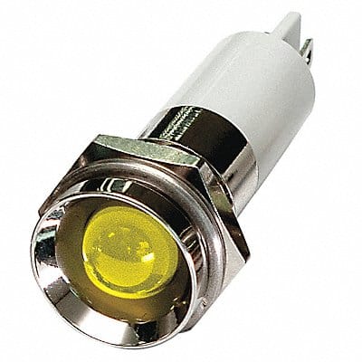 Protrude Indicator Light Yellow 24VDC
