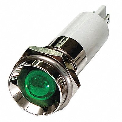 Protrude Indicator Light Green 110VAC
