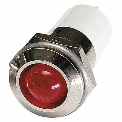 Round Indicator Light Red 12VDC