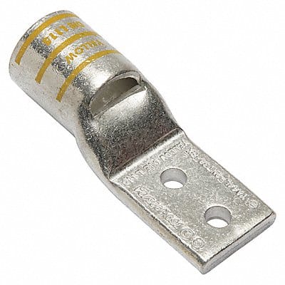 TwoHoleLugCmprsnConn STD Yellow L115