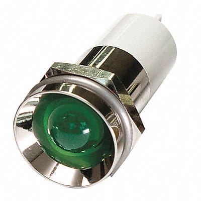 Protrude Indicator Light Green 110VAC