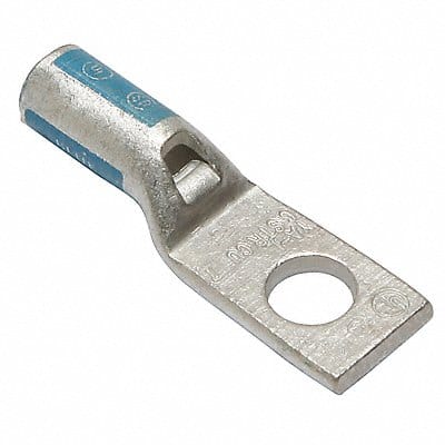 OneHoleLugCmprsnConn STD Blue 374/7