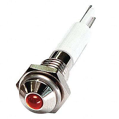 Round Indicator Light Red 24VDC
