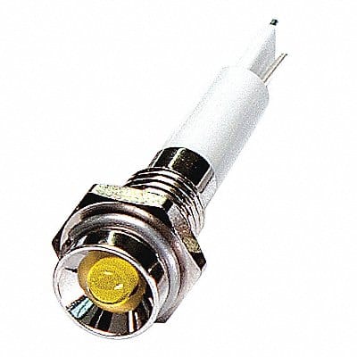 Protrude Indicator Light Yellow 12VDC