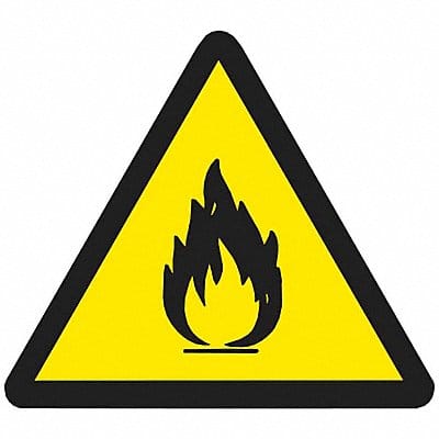 Warning Labels 2inHx2inW Vinyl PK10
