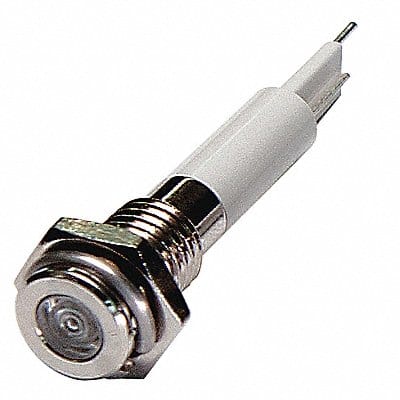 Flat Indicator Light White 24VDC