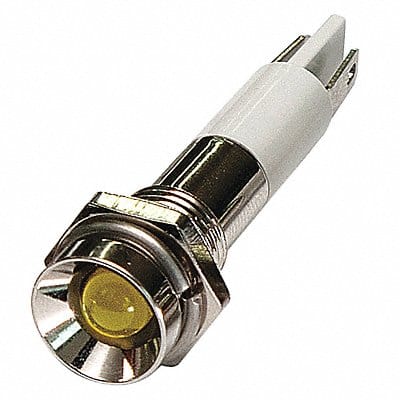 Protrude Indicator Light Yellow 12VDC