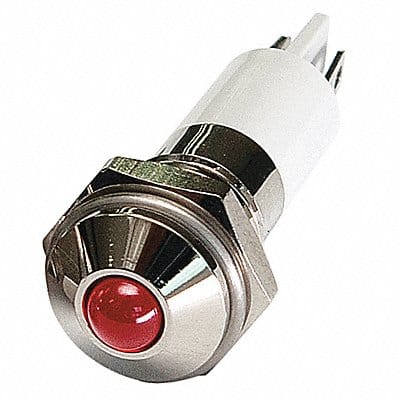 Round Indicator Light Red 24VDC