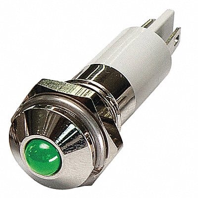 Round Indicator Light Green 24VDC